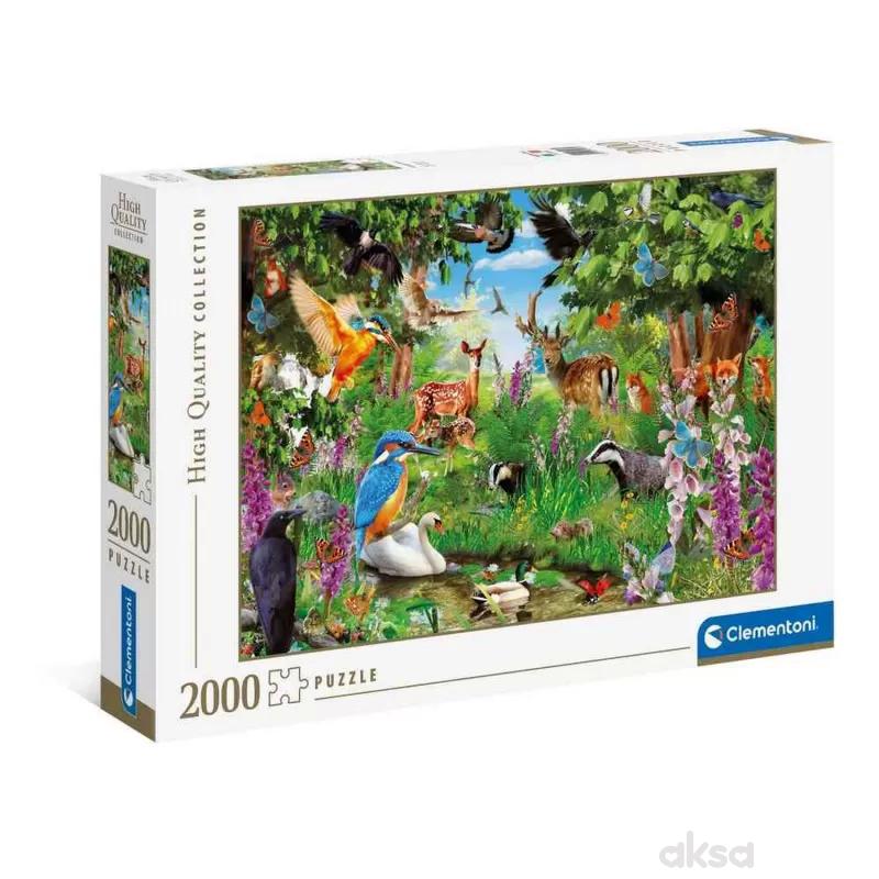 Clementoni puzzle 2000 hqc fantastic forest