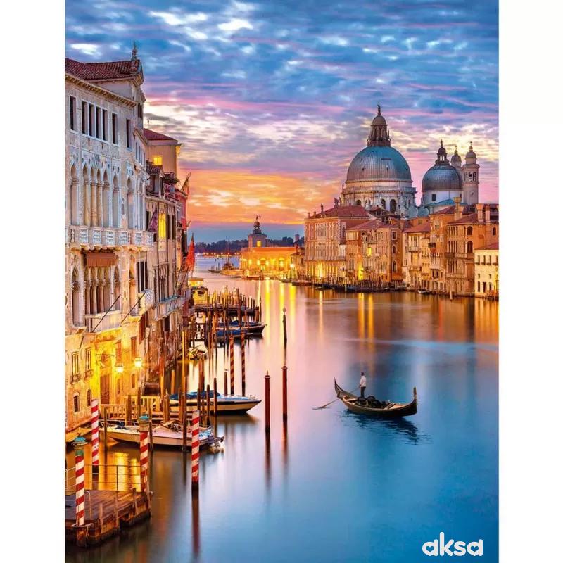 Clementoni puzzle 500 hqc lighting venice 