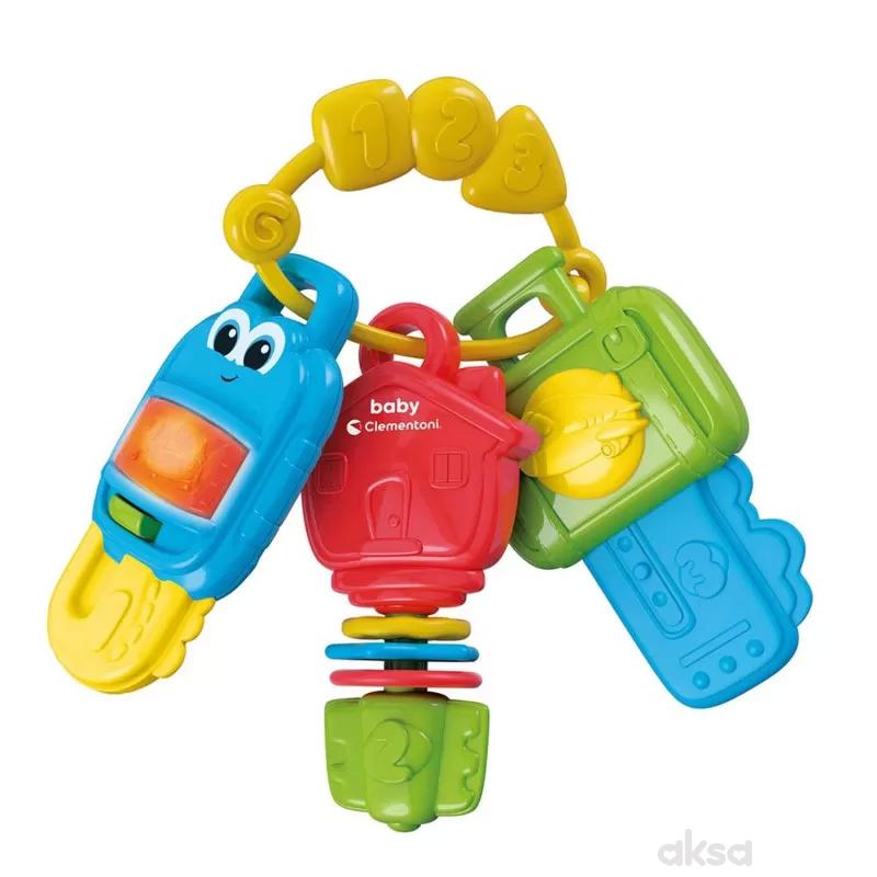 Clementoni baby zvecka kljucevi