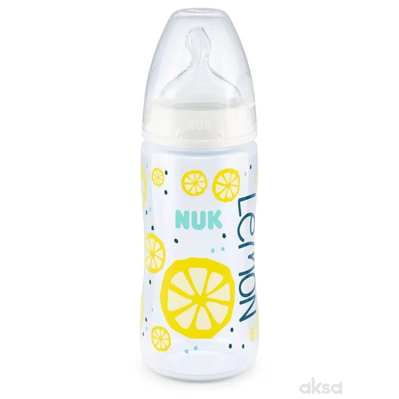 Nuk FC flašica sa tem. Indik fruits, 300ml 6-18M 