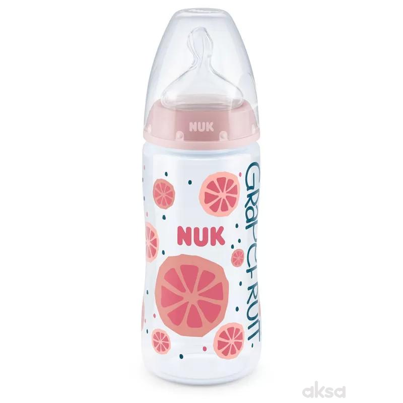 Nuk FC flašica sa tem. Indik fruits, 300ml 6-18M