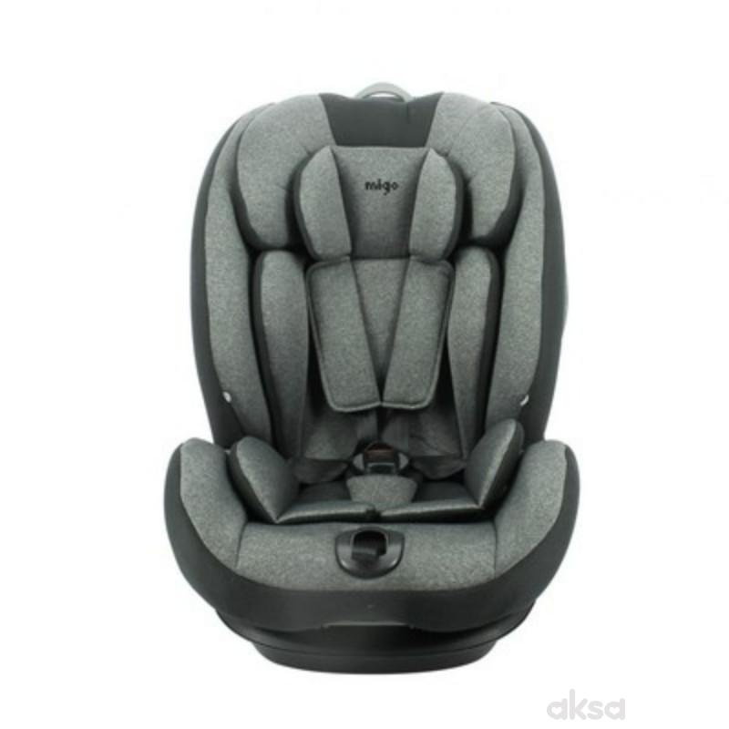 Migo a-s Boston 1/2/3 (9-36kg), Black/Grey