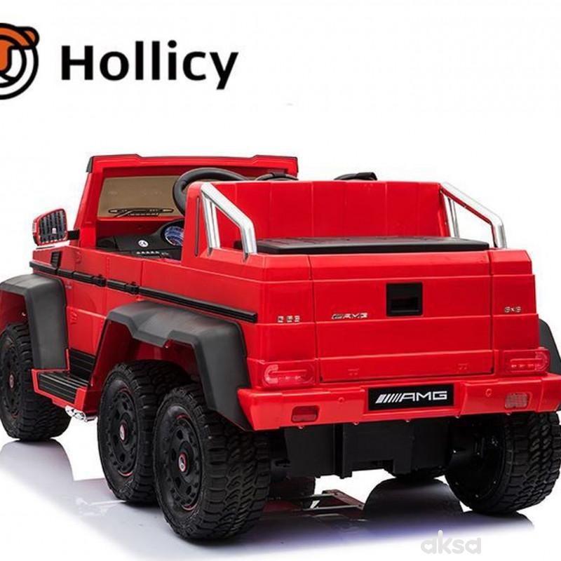 Mercedes G63 AMG automobil na akumulator, crveni