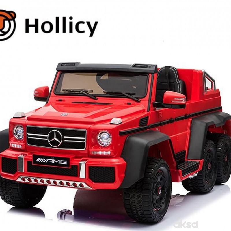 Mercedes G63 AMG automobil na akumulator, crveni