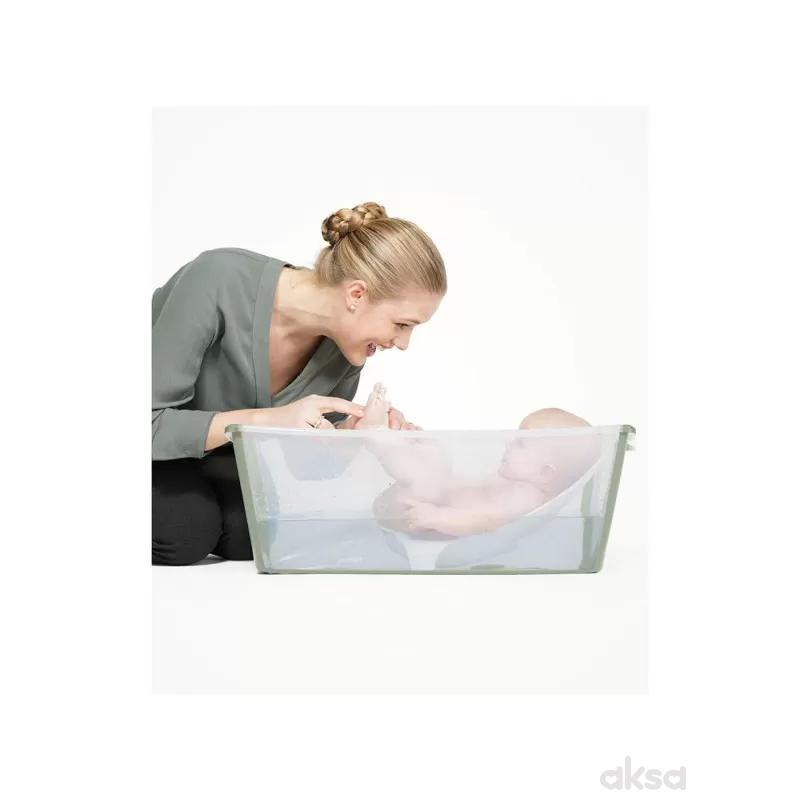 Stokke set kadica Flexi Bath Transparent Green