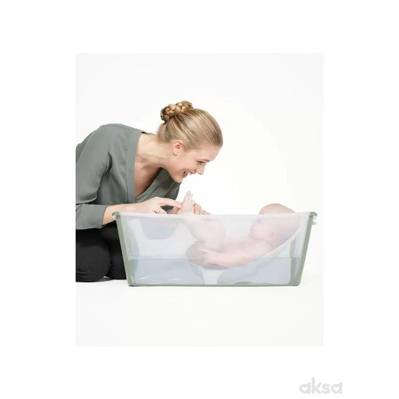 Stokke set kadica Flexi Bath Transparent Green 