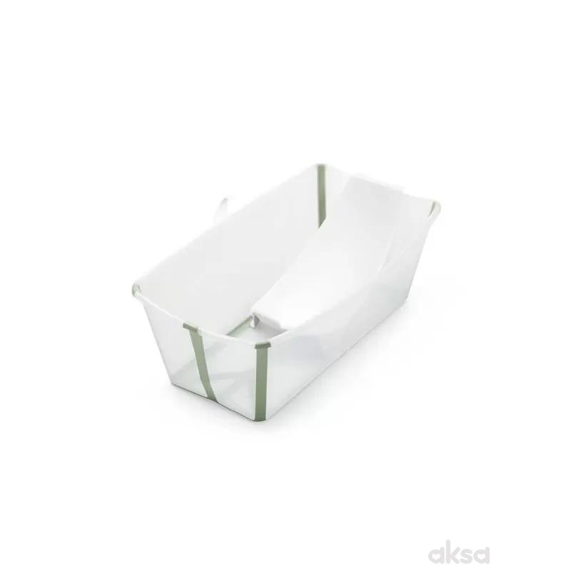 Stokke set kadica Flexi Bath Transparent Green