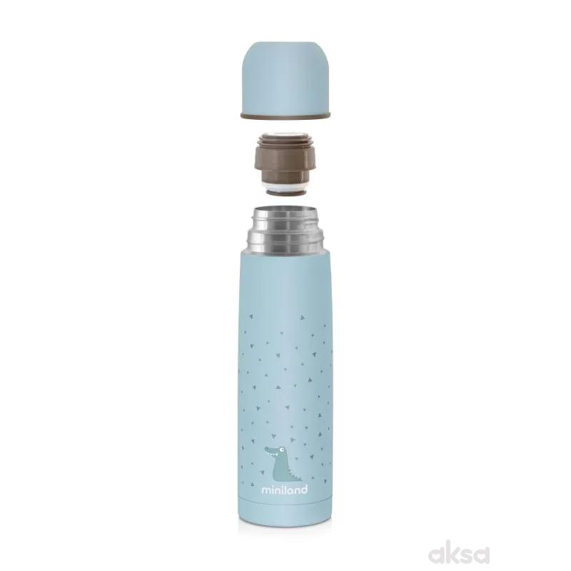 Miniland termos boca plava, 500ml