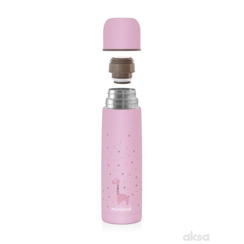 Miniland termos boca roze, 500ml