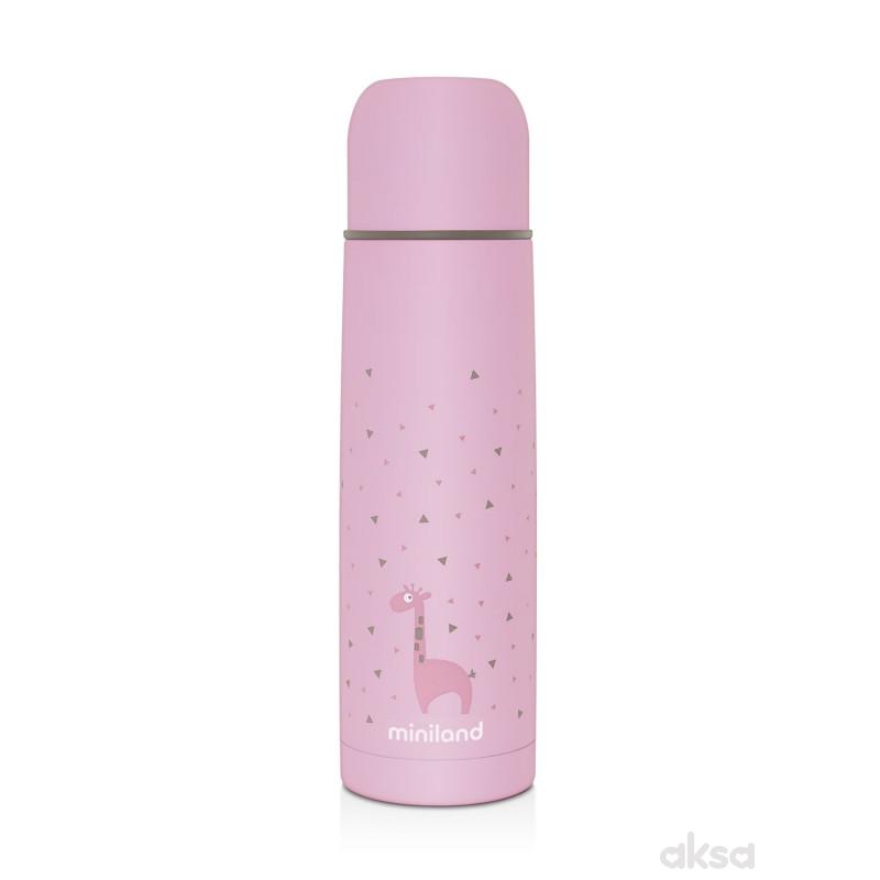 Miniland termos boca roze, 500ml