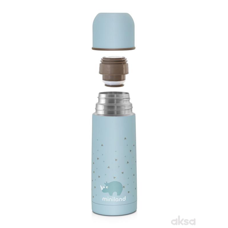 Miniland termos boca plava, 350ml