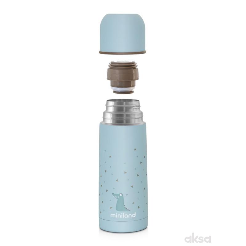 Miniland termos boca plava, 350ml
