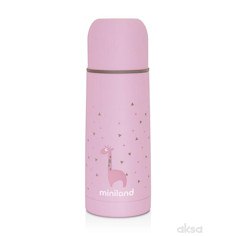 Miniland termos boca roze, 350ml