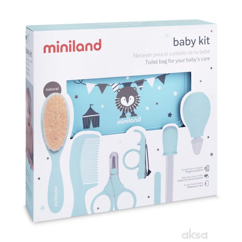 Miniland set za higijensku negu bebe plavi