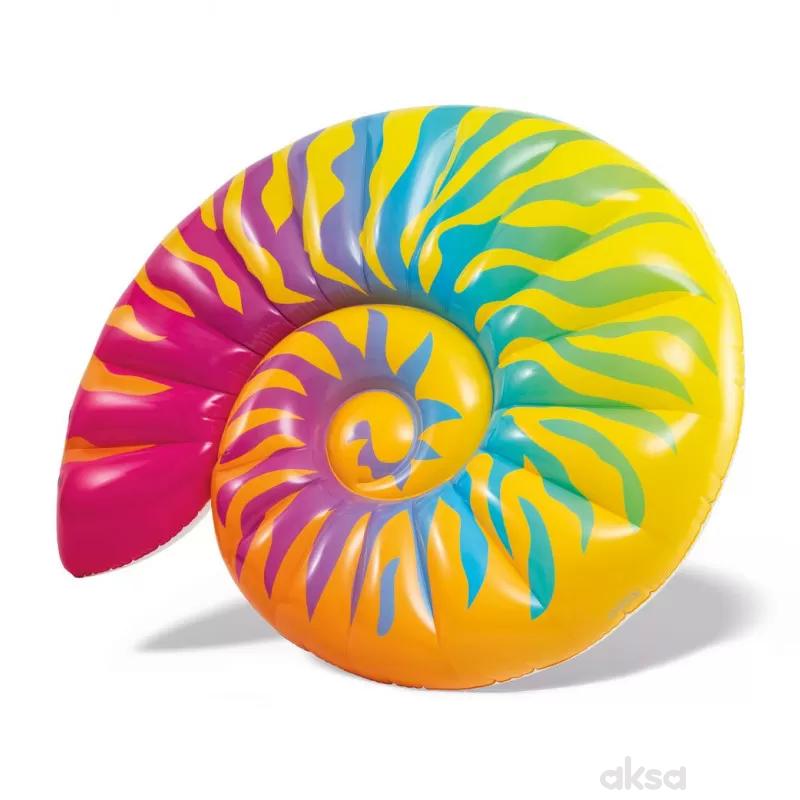 Intex dušek u obliku školjke, dimen 157x25cm