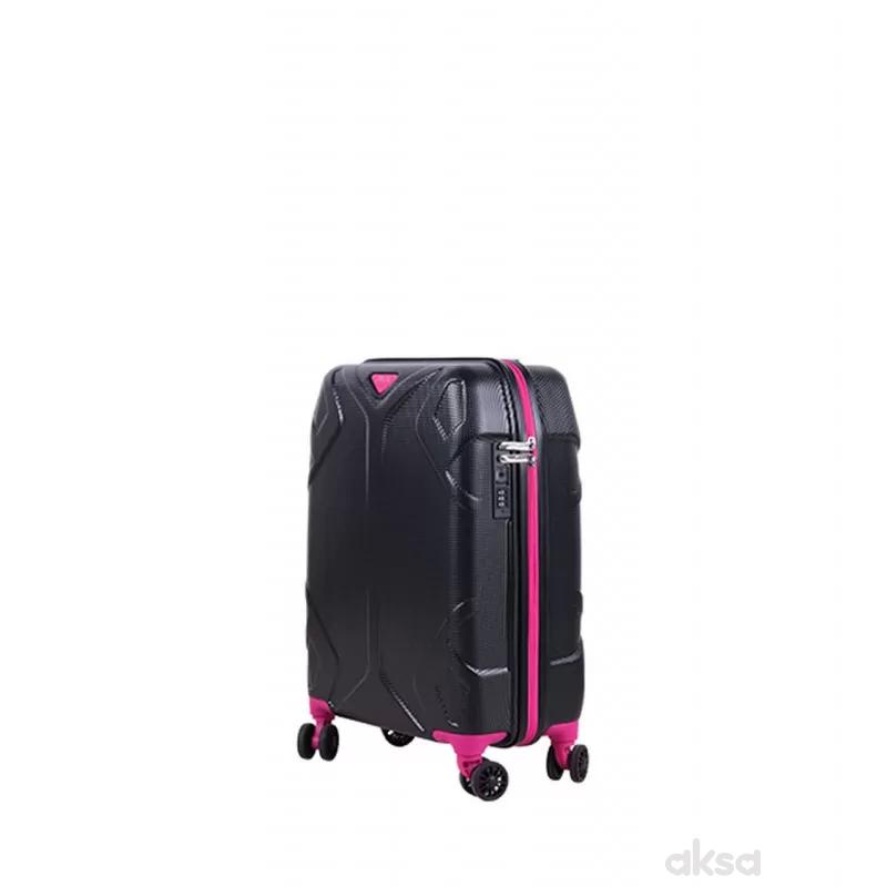 Kofer Soho crno-pink 20 inch 
