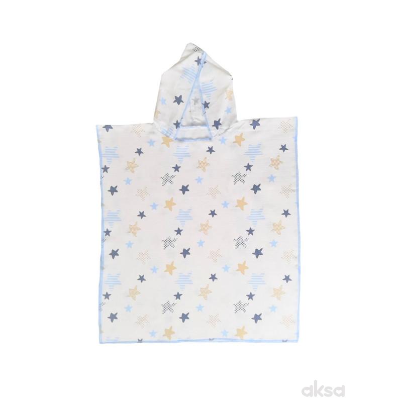 Baby textil pončo za plažu, dečaci