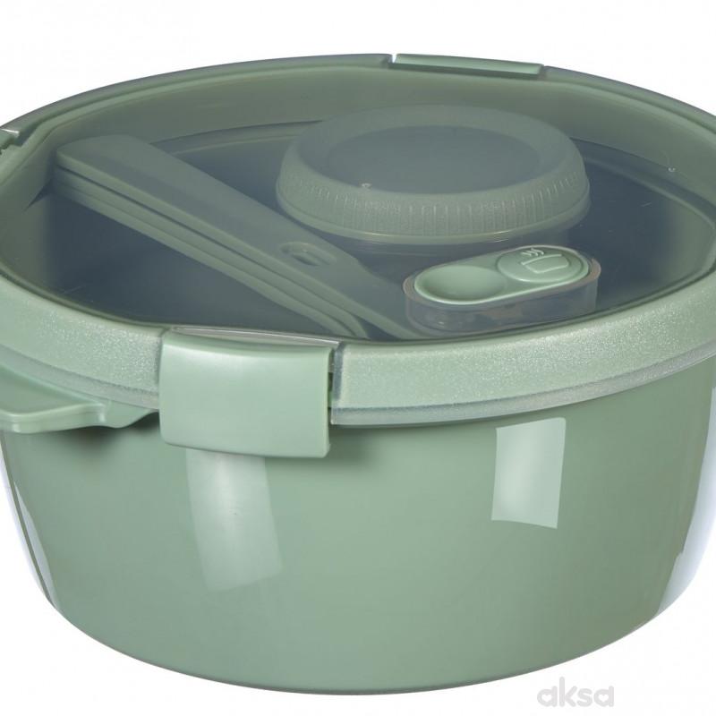 Curver kutija za hranu okrugla, pastel zelena 1.6L 