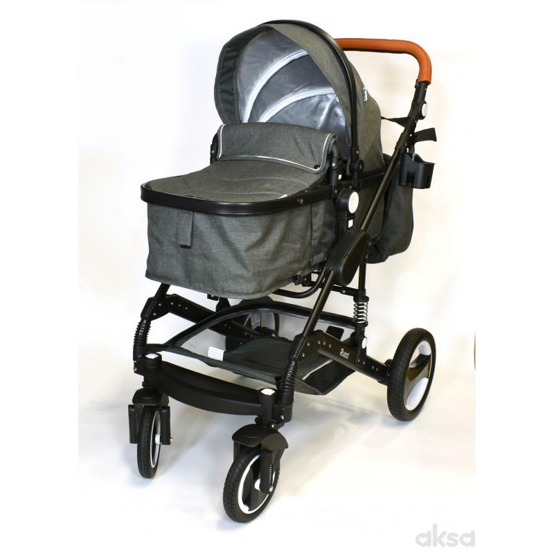 Puerri duo sistem Passeggino, Silver
