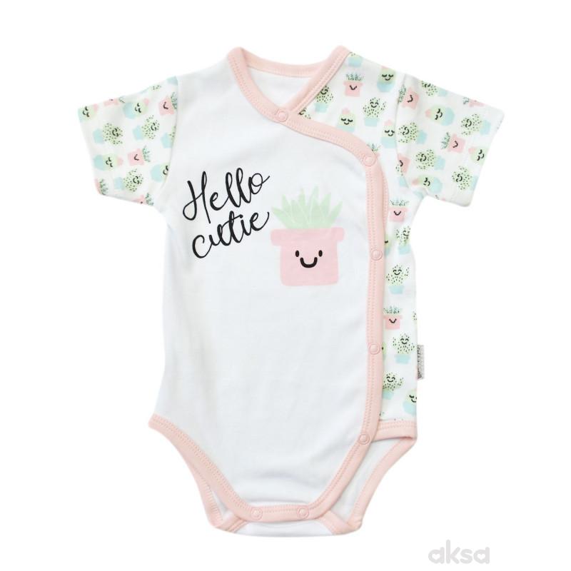 Lillo&Pippo bodi benka kr, devojčice 