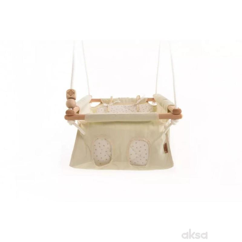 Incababy Ljuljaška Babyswing, Beige Stars FW