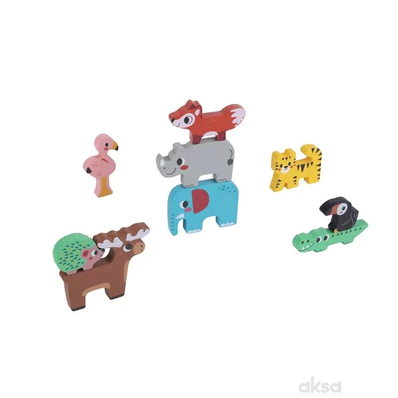 Tooky toy balans životinje za slaganje 