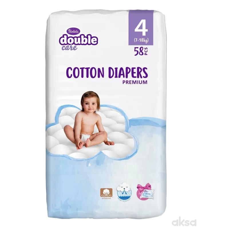 Violeta pelene DC Cotton Air Dry 4 Maxi 58kom 
