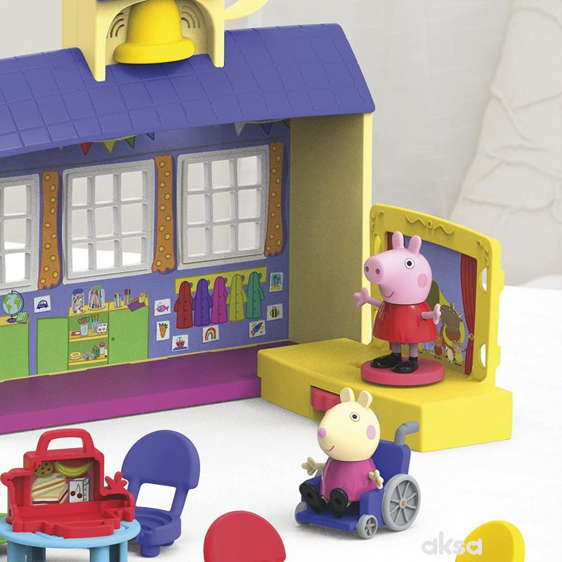 Peppa Pig school group playset