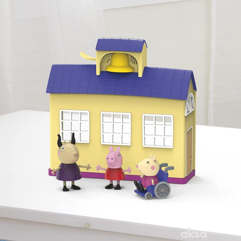 Peppa Pig school group playset