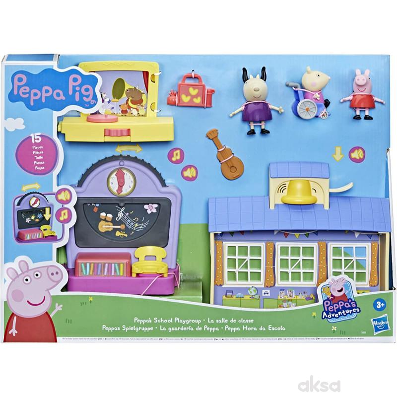 Peppa Pig school group playset 