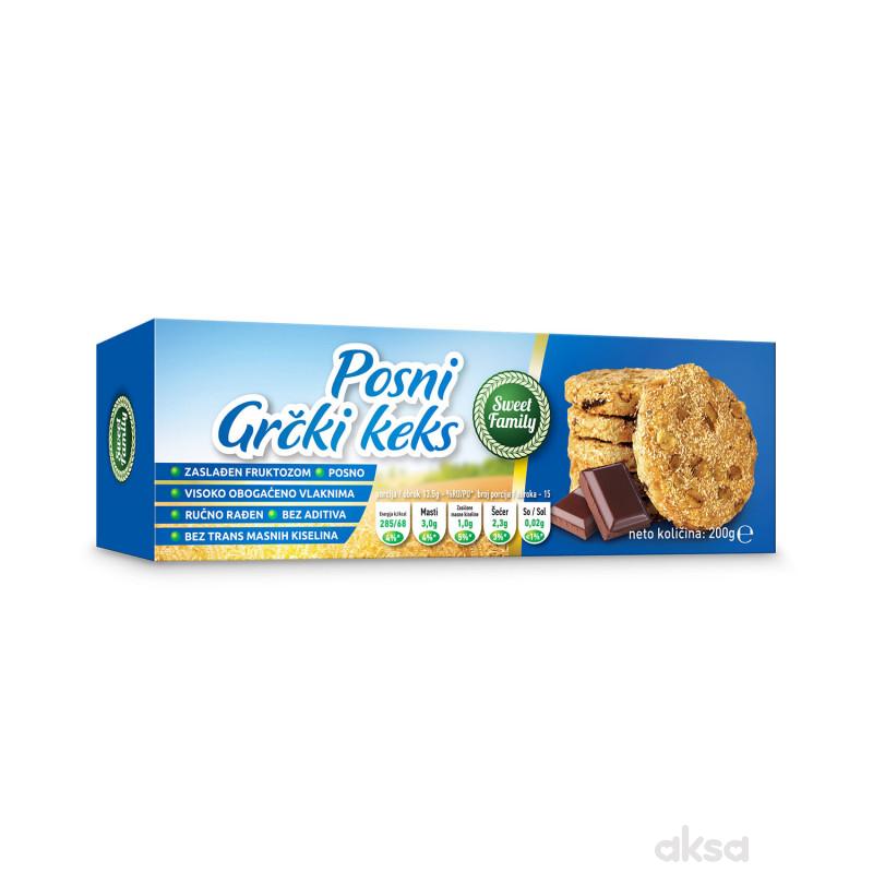 Sweet family posni grčki keks 200g