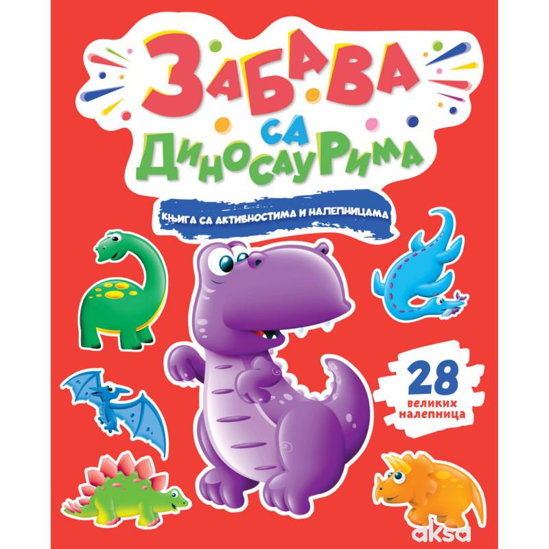 Knjiga sa aktivnostima Zabava sa dinosaurima 