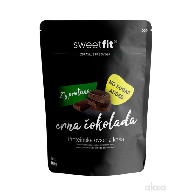 Sweetfit kaša crna čokolada, 80g 