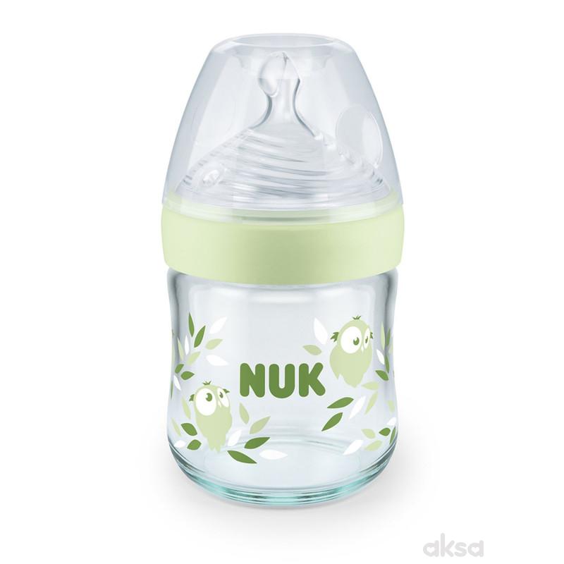 Nuk NS staklena flašica sa term ind 120ml, S