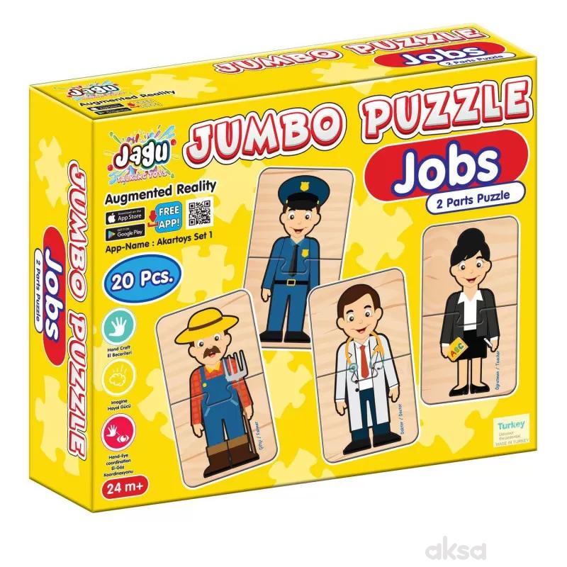 Jumbo puzzle 20el. - zanimanja ljudi
