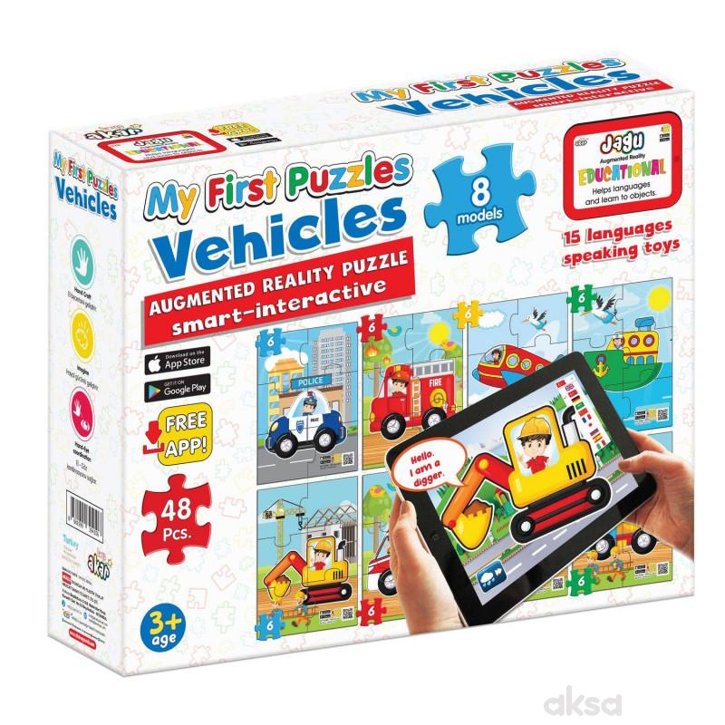 Moje prve puzzle 48el. - vozila