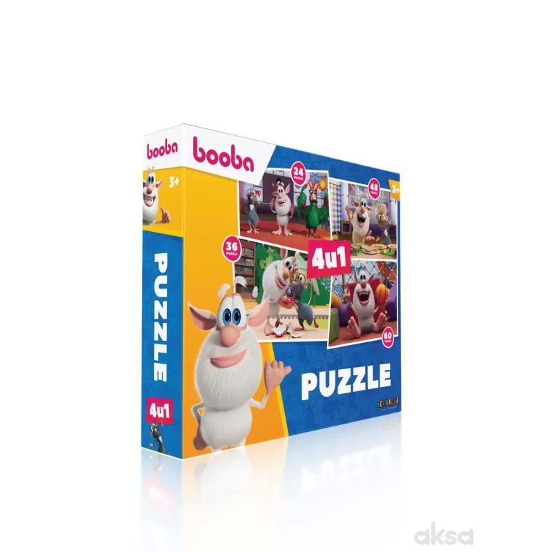 Booba: Puzzle 4U1 - 168 Kom 