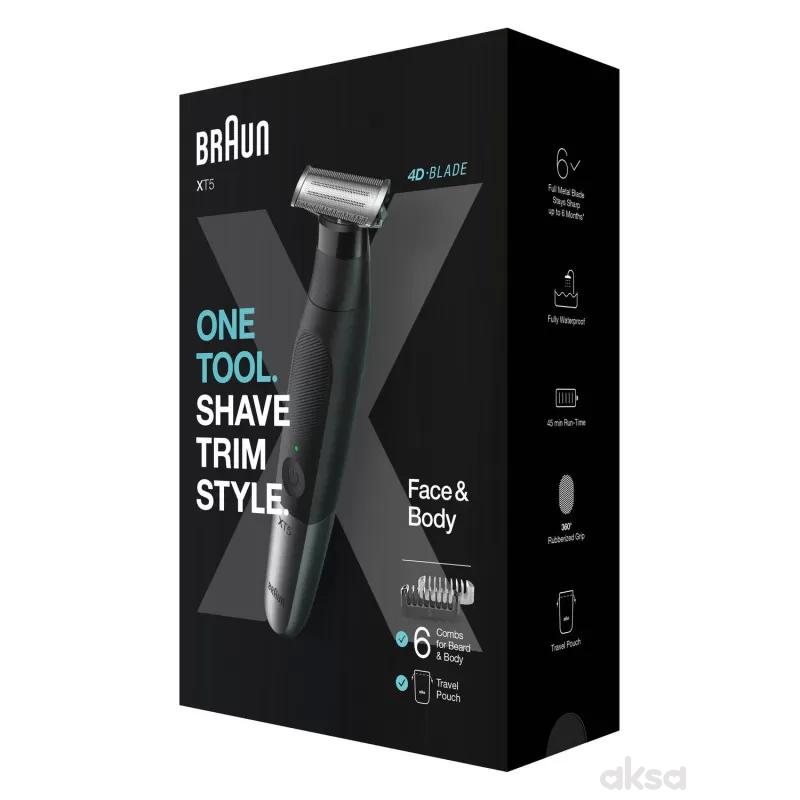 Braun Aparat za brijanje/trimer XT5200 Blk/Metgrey