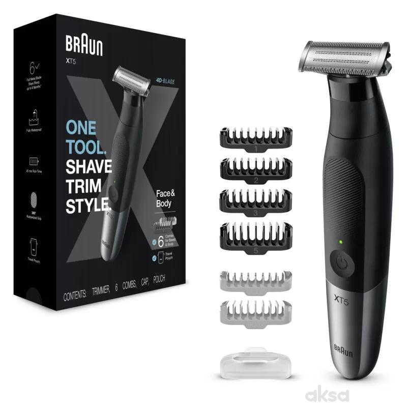 Braun Aparat za brijanje/trimer XT5200 Blk/Metgrey