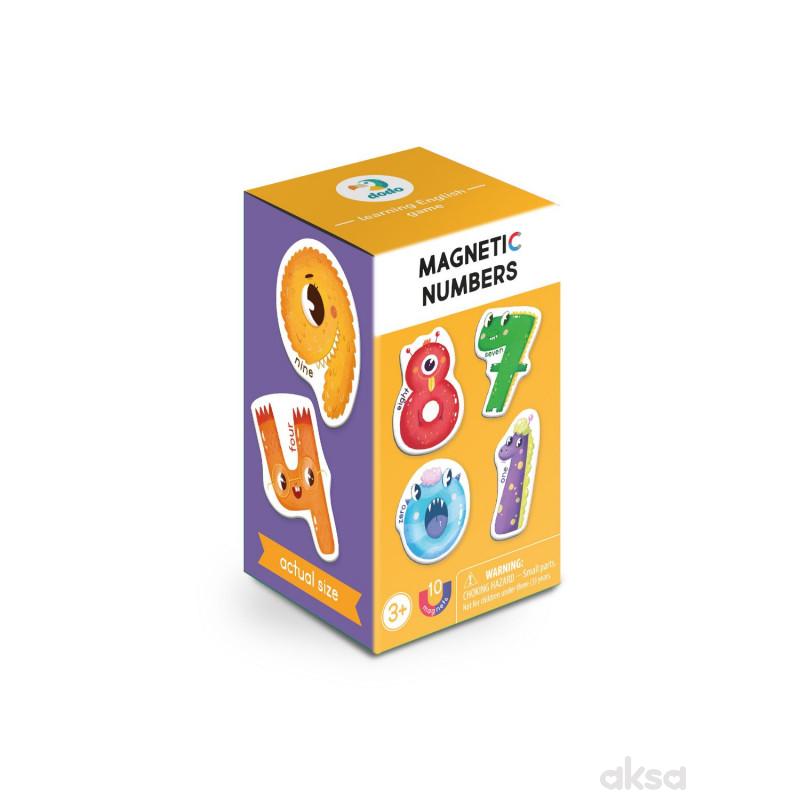 Dodo magnetne puzzle brojevi
