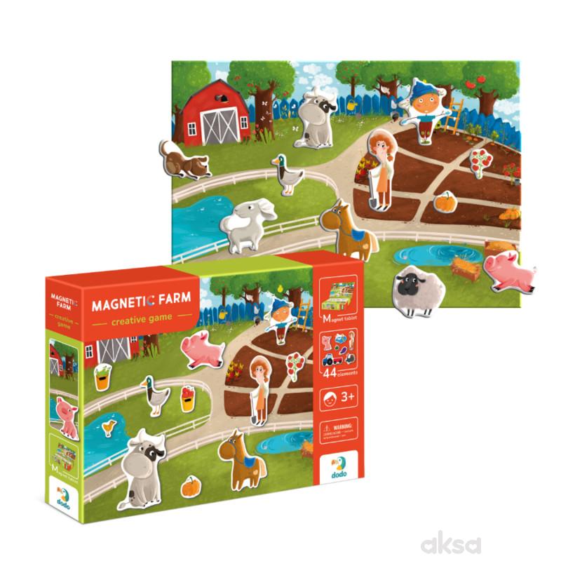 Dodo magnetne puzzle farma