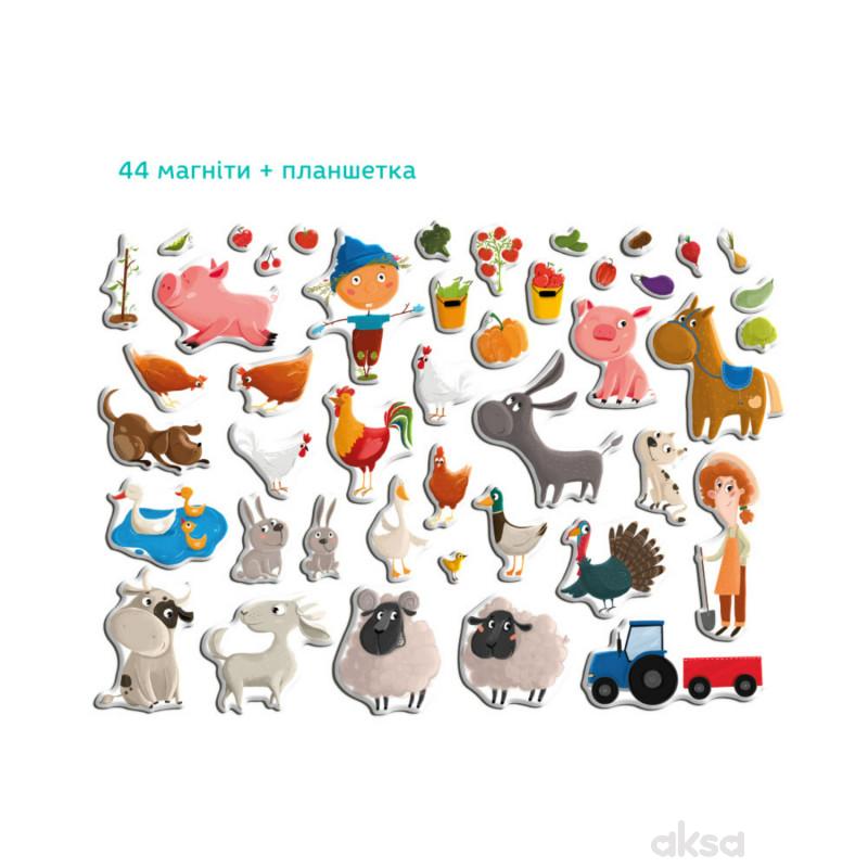 Dodo magnetne puzzle farma