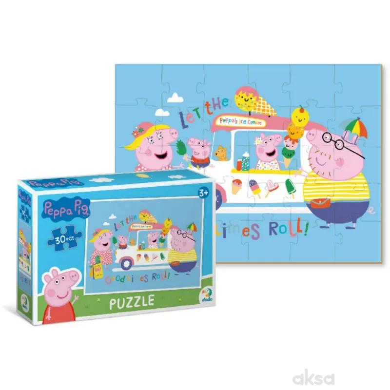 Dodo puzzle Peppa prase putovanje, 30 komada 