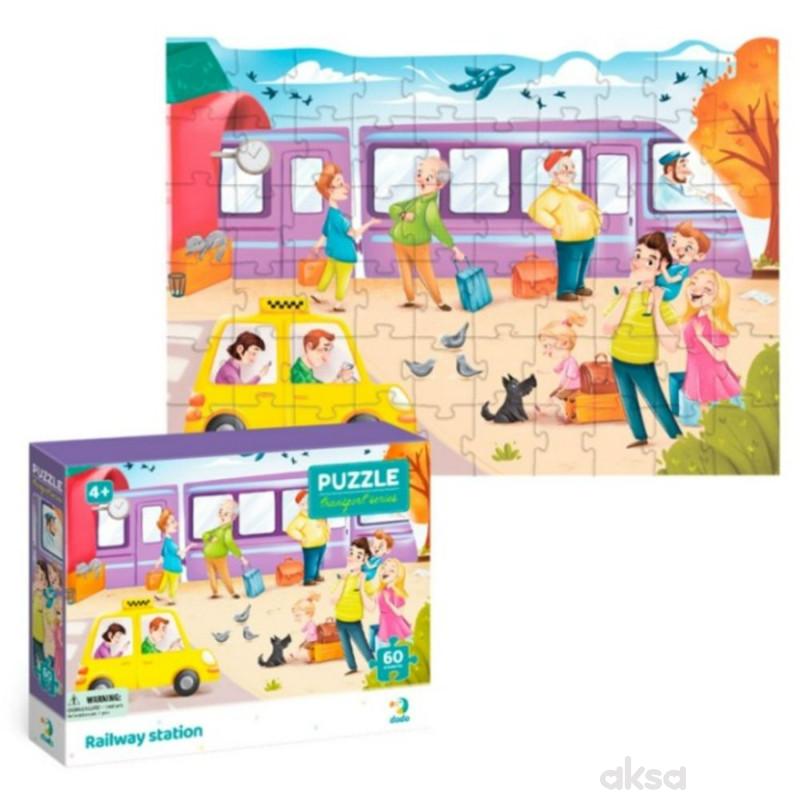 Dodo puzzle železnička stanica, 60 komada