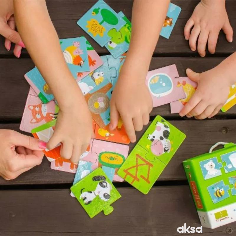 Dodo Duo puzzle gde životinje žive