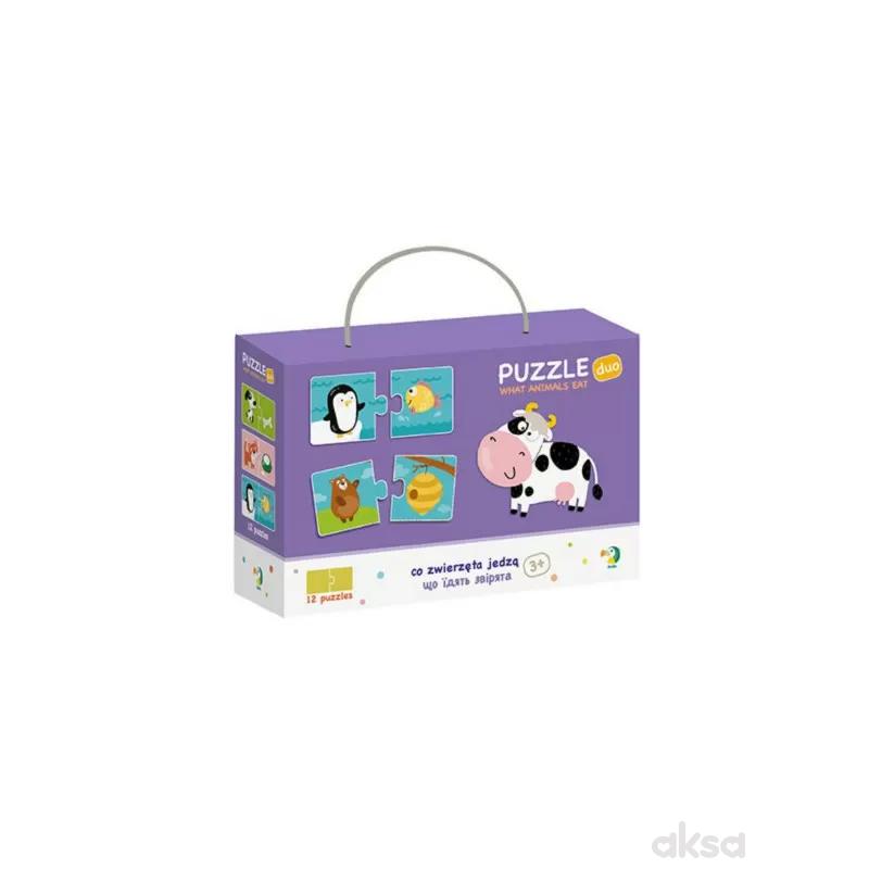 Dodo Duo puzzle šta životinje jedu