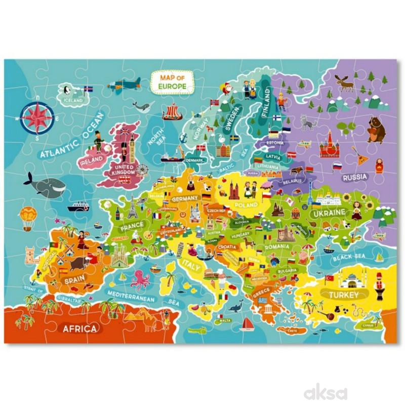 Dodo puzzle mapa Evrope
