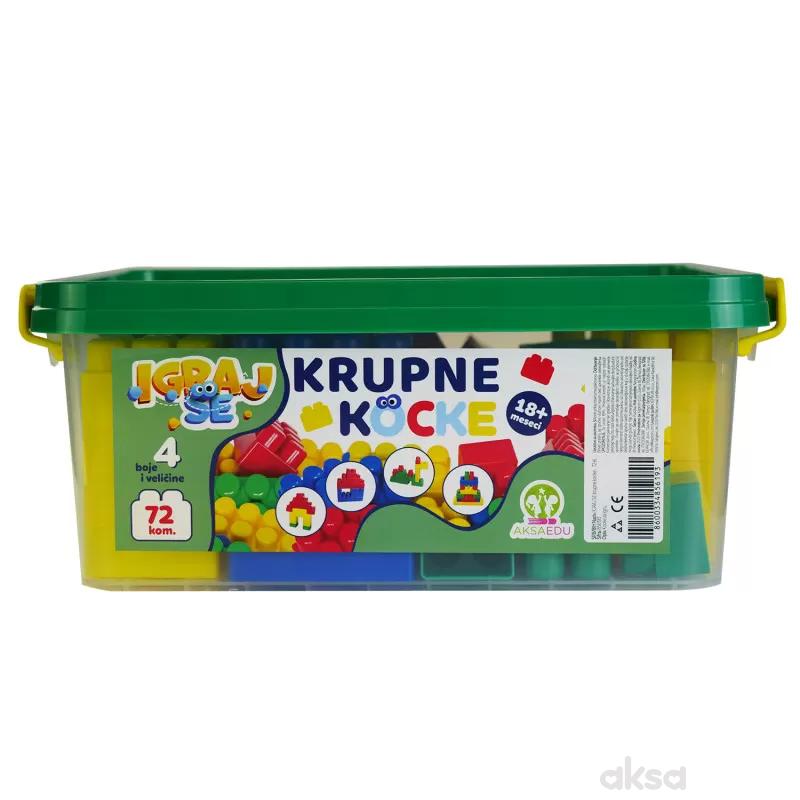 Igraj se krupne kocke - 72 el.