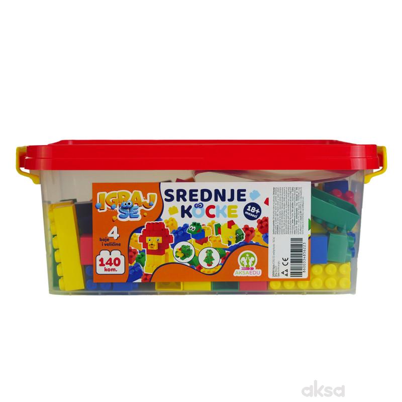 Igraj se srednje kocke - 140 el.