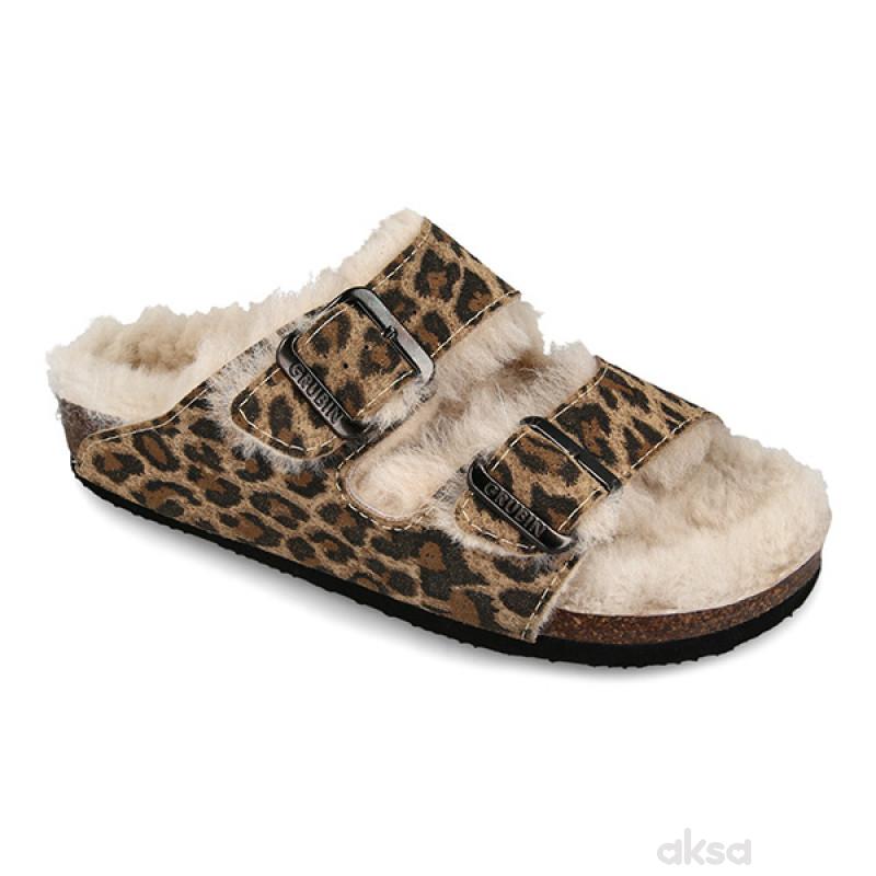 Grubin arizona Ž papuča-krzno koža tigar 37 33580